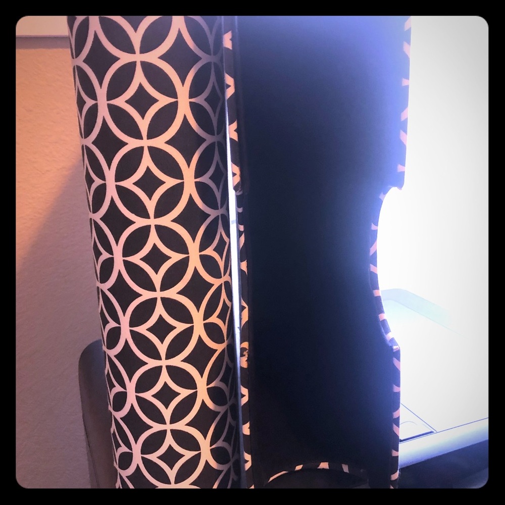 Pottery barn decorative book/file covers